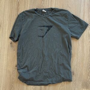 Gymshark Black & Gray Short Sleeve Tee